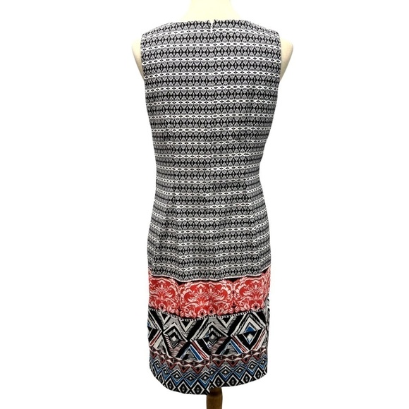 Mario Serrani Italy Printed Sleeveless Sheath Dress - Picture 10 of 16